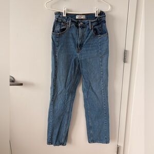 Abercrombie & Fitch the ‘90s straight ultra high rise jeans